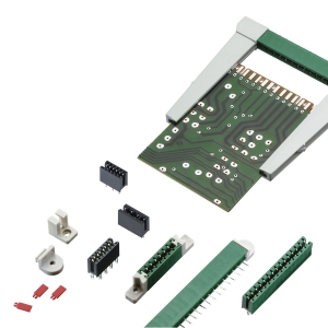 Series 51 | Direct connectors for insert cards, pitch 2.5/2.54/5.0/5.08 mm