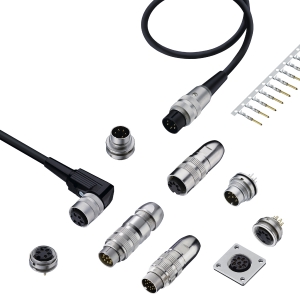 Series 03 | Circular connectors with threaded joint M16 acc. to IEC 61076-2-106, IP40/IP68