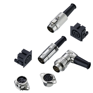 Lumberg: Circular Connectors - Series 01 | DIN circular connectors